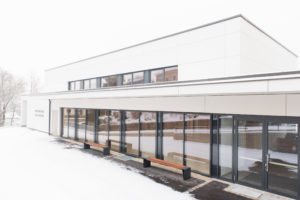 Mehrzweckhalle Außen